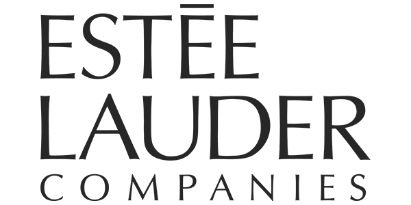 Logo of Estée Lauder Companies featuring elegant black text with varying font sizes, emphasizing "Estée Lauder" and "Companies."