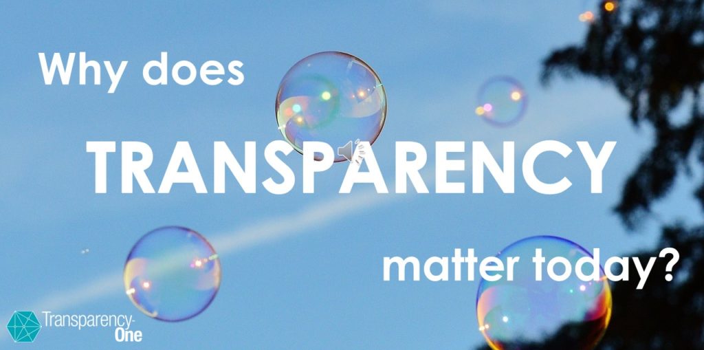 why transparency matters