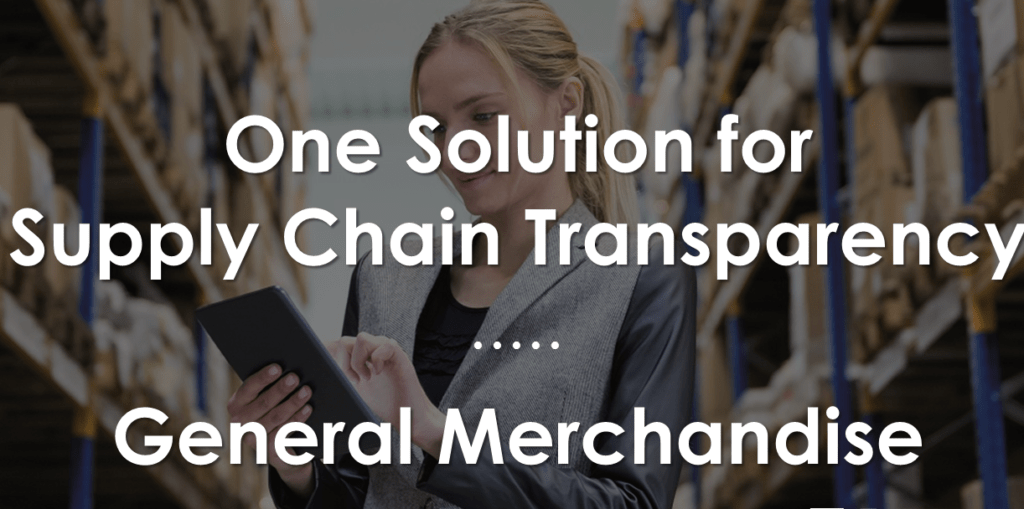 general merchandise supply chain transparency